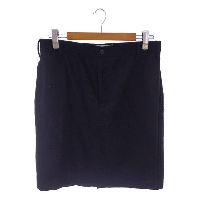 GANRYU【極美品】ラップスカート ロングスカート 黒 ブラック