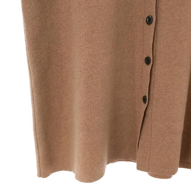 【新品】 6(ROKU) / ロク | COTTON WOOL KNIT PONCHO コットンウールニット ポンチョ ベスト | F | ブラウン | レディース