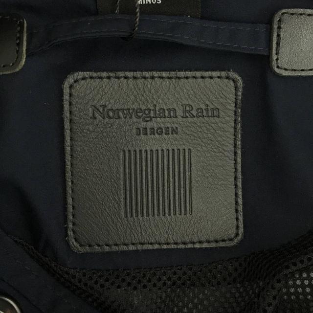 【美品】  Norwegian Rain / ノルウェイジャンレイン | RAINCHO レインチョ ベルト付き レインコート フーディー 67/1601 ユニセックス | 160-175 | ネイビー | メンズ 4