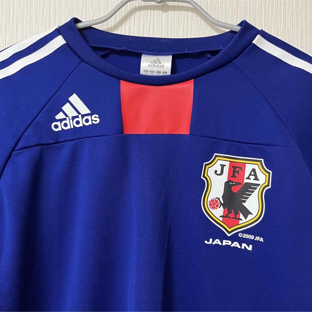 adidas(アディダス)のadidas サッカー 日本代表ユニフォーム 2010年ワールドカップ XS スポーツ/アウトドアのサッカー/フットサル(ウェア)の商品写真