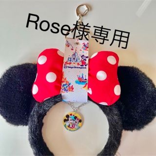 ディズニー(Disney)のディズニー　お土産袋柄&スモールワールド柄カチューシャホルダー(キャラクターグッズ)