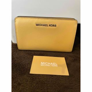 マイケルコース(Michael Kors)のマイケルコース　長財布　イエロー(財布)