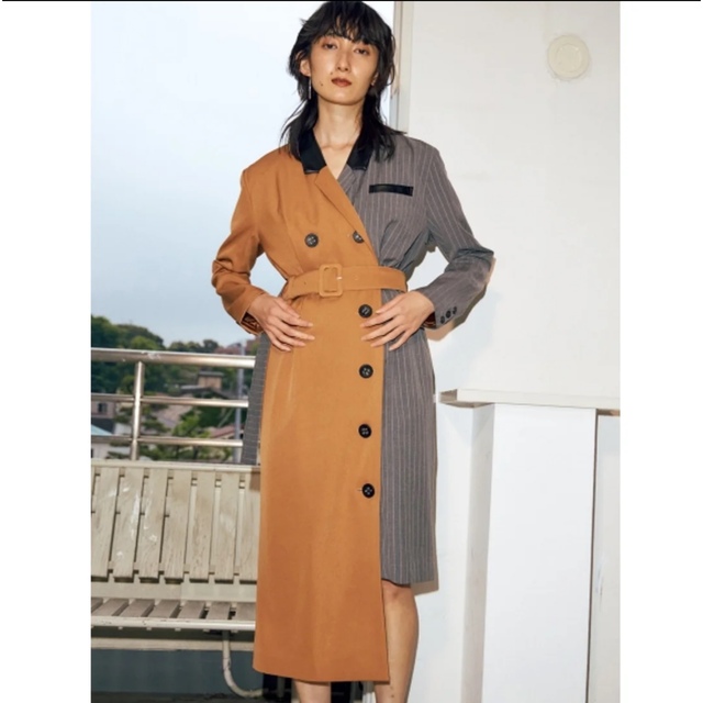 PAMEO POSE Halfu0026Half Suits Dress 公式価格の対象 レディース