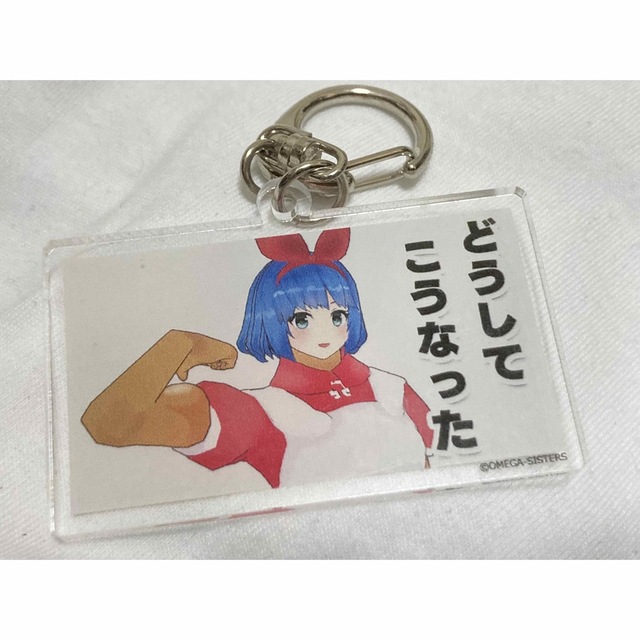 おめがシスターズ アクリルキーホルダー Vtuber ヴィレッジヴァンガード エンタメ/ホビーのアニメグッズ(キーホルダー)の商品写真