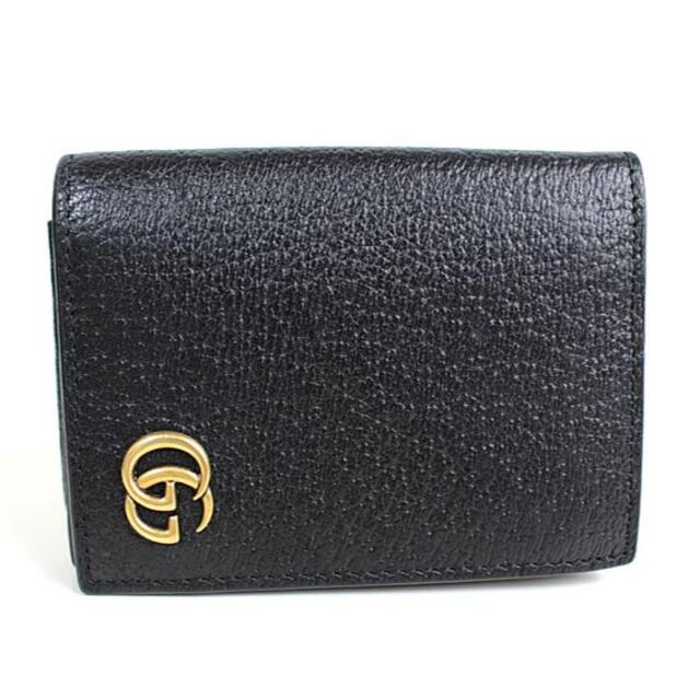 グッチ カード入れ 名刺入れ カードケース GUCCI ブラック 黒 美品 GG