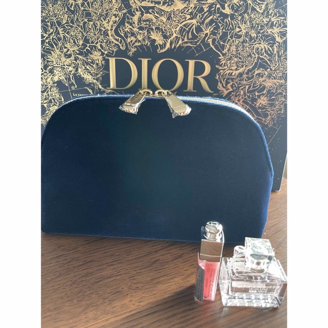 Dior(ディオール)のディオール ノベルティベロアポーチ サンプル レディースのファッション小物(ポーチ)の商品写真