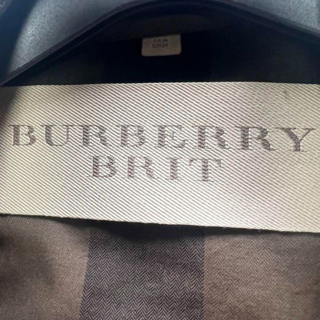 BURBERRY(バーバリー)の【良品】BURBERRY BRIT ドッキングミドルジャケット カーキ M レディースのジャケット/アウター(ミリタリージャケット)の商品写真