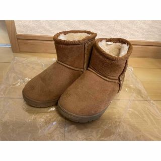 キッズフォーレ(KIDS FORET)のムートンブーツ　15cm(ブーツ)