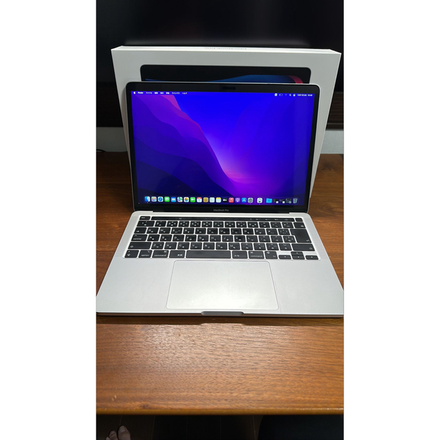 M1 16GB 2020 Macbook Pro 13インチ シルバー