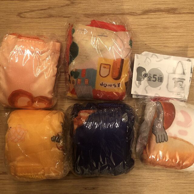 パンどろぼう　tote bag トートバッグ　コンプリート　ガチャ　フルコンプ レディースのバッグ(エコバッグ)の商品写真
