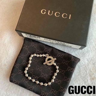 Gucci - GUCCI グッチ  ボールチェーン ブレスレット 