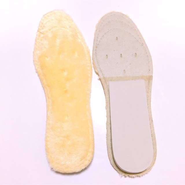 レディース 靴 中敷き インソール　2足セット　ボア 素材　脚長 美脚　カット可 レディースの靴/シューズ(その他)の商品写真