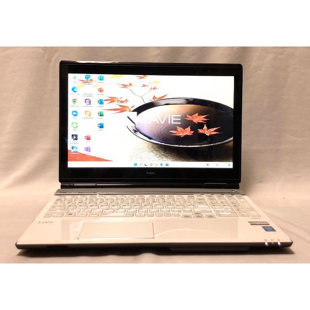 NEC(エヌイーシー)の美品 ノートパソコン Lavie LL750 i7 ブルーレイ タッチパネル スマホ/家電/カメラのPC/タブレット(ノートPC)の商品写真