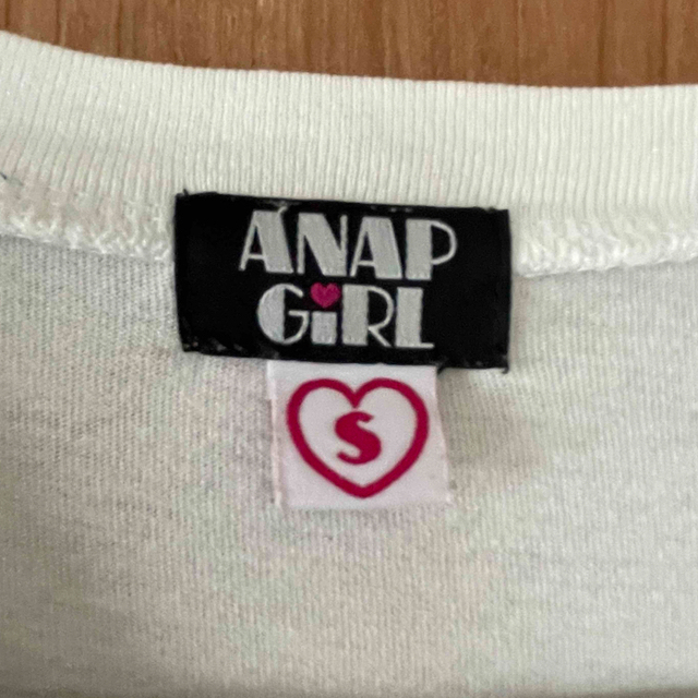 ANAP GiRL(アナップガール)の【ANAP】ロンT・Tシャツ・タンクトップセット　キッズ　ガールズ キッズ/ベビー/マタニティのキッズ服女の子用(90cm~)(Tシャツ/カットソー)の商品写真