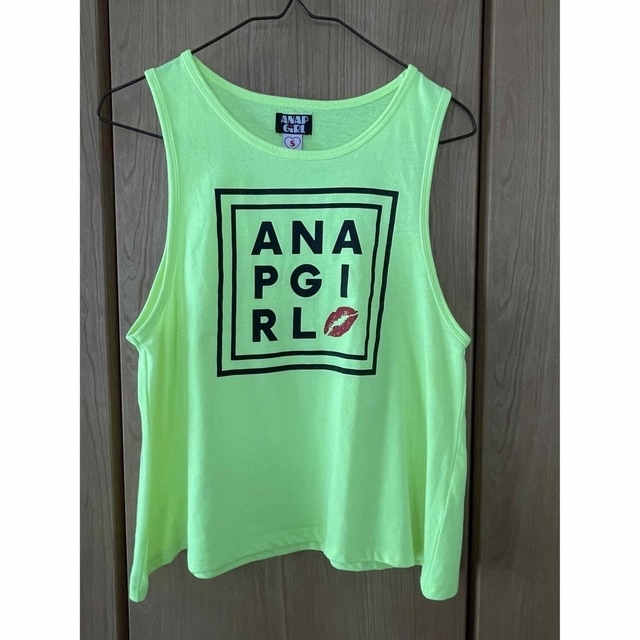 ANAP GiRL(アナップガール)の【ANAP】ロンT・Tシャツ・タンクトップセット　キッズ　ガールズ キッズ/ベビー/マタニティのキッズ服女の子用(90cm~)(Tシャツ/カットソー)の商品写真