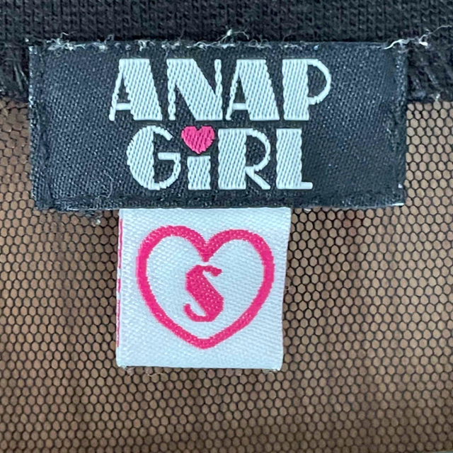 ANAP GiRL(アナップガール)の【ANAP】ロンT・Tシャツ・タンクトップセット　キッズ　ガールズ キッズ/ベビー/マタニティのキッズ服女の子用(90cm~)(Tシャツ/カットソー)の商品写真