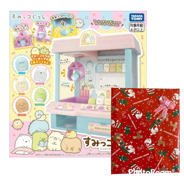 Takara Tomy(タカラトミー)のすみっコクレーン　新品　クリスマス包装 エンタメ/ホビーのおもちゃ/ぬいぐるみ(その他)の商品写真