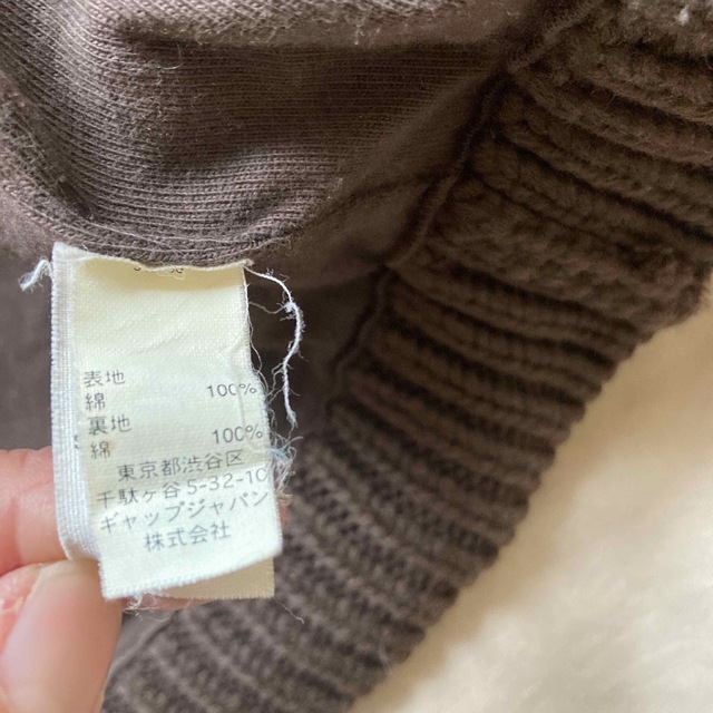 babyGAP(ベビーギャップ)の★なっつ様専用★baby GAP あったかい上着　ブラウン　サイズ110 キッズ/ベビー/マタニティのキッズ服男の子用(90cm~)(ジャケット/上着)の商品写真