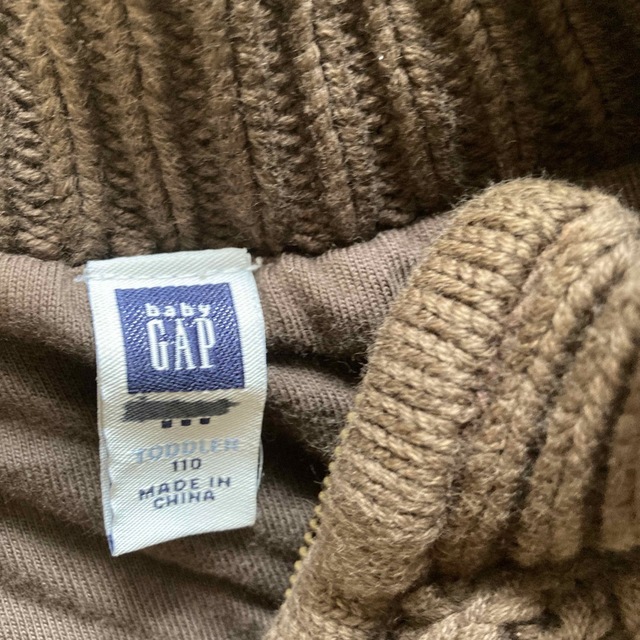 babyGAP(ベビーギャップ)の★なっつ様専用★baby GAP あったかい上着　ブラウン　サイズ110 キッズ/ベビー/マタニティのキッズ服男の子用(90cm~)(ジャケット/上着)の商品写真