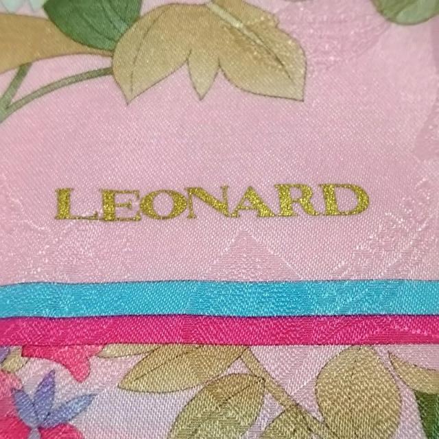 LEONARD(レオナール)のLEONARD(レオナール) スカーフ美品  - 花柄 レディースのファッション小物(バンダナ/スカーフ)の商品写真