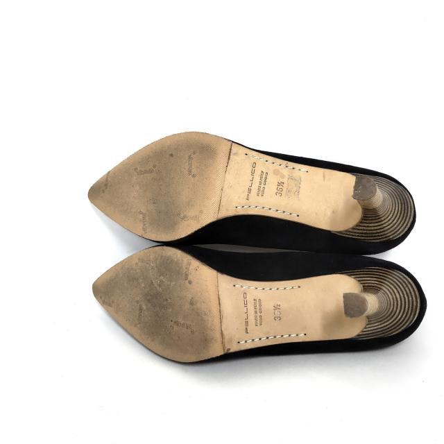PELLICO(ペリーコ)のペリーコ パンプス 36 1/2 レディース - 黒 レディースの靴/シューズ(ハイヒール/パンプス)の商品写真