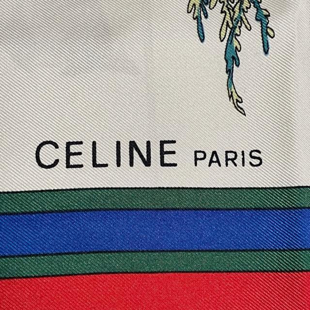 celine(セリーヌ)のCELINE(セリーヌ) スカーフ - 花柄 レディースのファッション小物(バンダナ/スカーフ)の商品写真