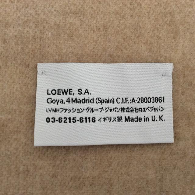 LOEWE(ロエベ) マフラー美品  F810250X01 2