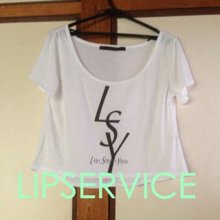 リップサービス(LIP SERVICE)のLIP SERVICE Tシャツ(Tシャツ(半袖/袖なし))