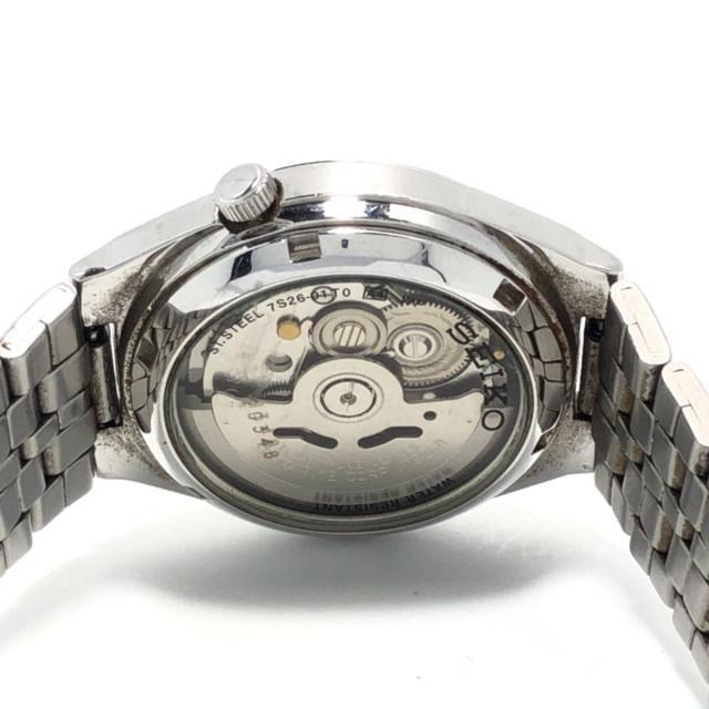 SEIKO(セイコー)のセイコー 腕時計 5(ファイブ) 7S26-01T0 黒 メンズの時計(その他)の商品写真