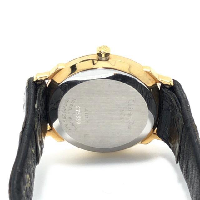 Christian Dior(クリスチャンディオール)のディオール 腕時計 48.122.2 レディース 白 レディースのファッション小物(腕時計)の商品写真