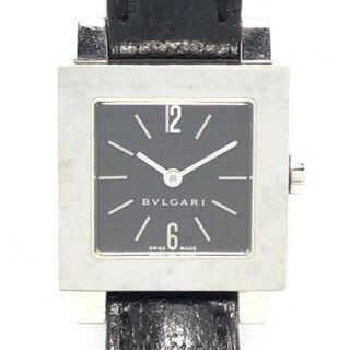 ブルガリ(BVLGARI)のブルガリ 腕時計 クアドラード SQ22SL 黒(その他)