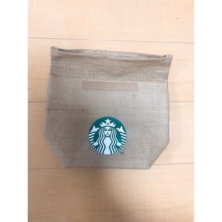 スターバックスコーヒー(Starbucks Coffee)のStarbucksスタバ 保冷ランチバッグ2021ジュート ノベルティ(弁当用品)