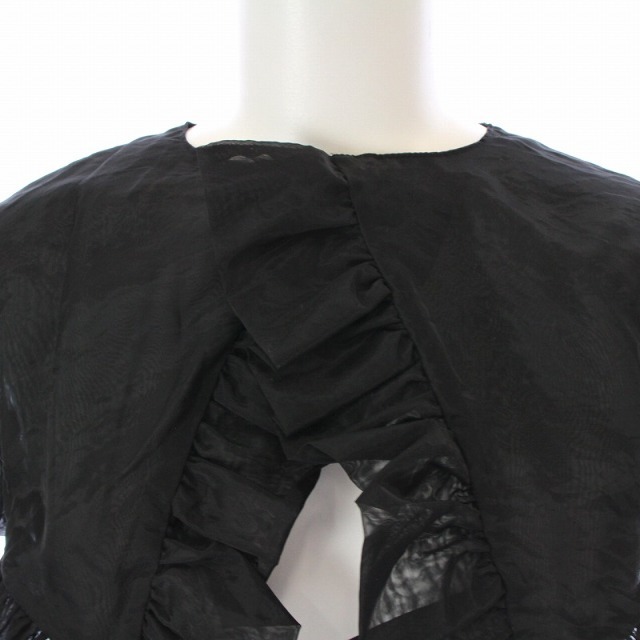 PAMEO POSE(パメオポーズ)のパメオポーズ Super Big Collar つけ襟 付け襟 シアー F 黒 メンズのファッション小物(その他)の商品写真