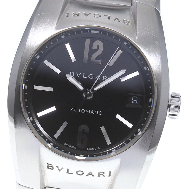 ★箱付き【BVLGARI】ブルガリ エルゴン デイト EG35S 自動巻き メンズ_719189