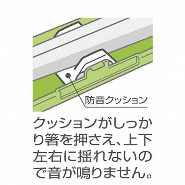 くまのプーさん(クマノプーサン)の新品　音のなら箸箱セット　プーさんパステル インテリア/住まい/日用品のキッチン/食器(弁当用品)の商品写真