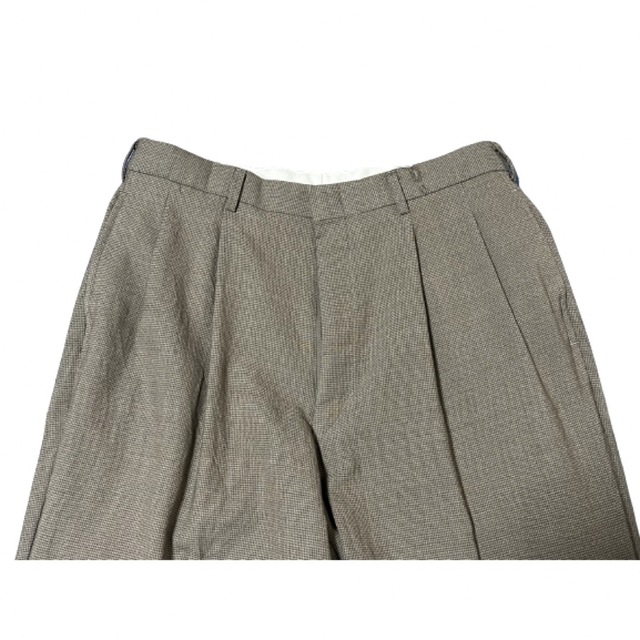 NEWYORKER(ニューヨーカー)のNew yorker vintage check slacks pants メンズのパンツ(スラックス)の商品写真