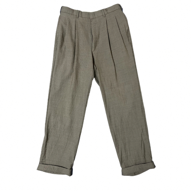 NEWYORKER(ニューヨーカー)のNew yorker vintage check slacks pants メンズのパンツ(スラックス)の商品写真