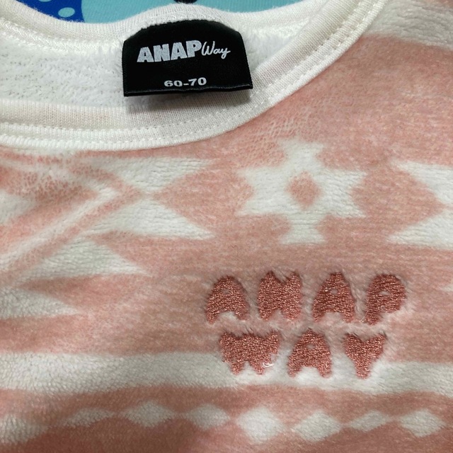 ANAP(アナップ)のANAPway ロンパース キッズ/ベビー/マタニティのベビー服(~85cm)(ロンパース)の商品写真