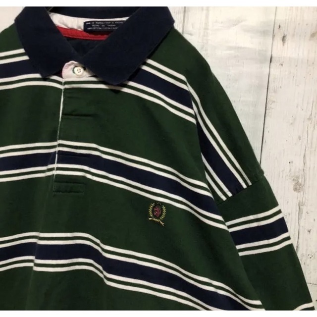 TOMMY HILFIGER(トミーヒルフィガー)のTommy Hilfiger 90s border polo shirt メンズのトップス(ポロシャツ)の商品写真