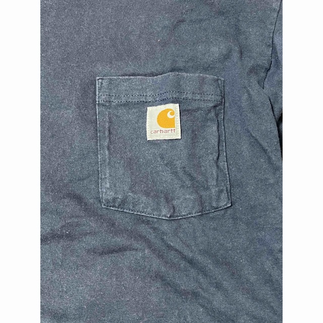 carhartt(カーハート)のCarhartt vintage pocket Tee Navy メンズのトップス(Tシャツ/カットソー(半袖/袖なし))の商品写真