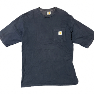 カーハート(carhartt)のCarhartt vintage pocket Tee Navy(Tシャツ/カットソー(半袖/袖なし))