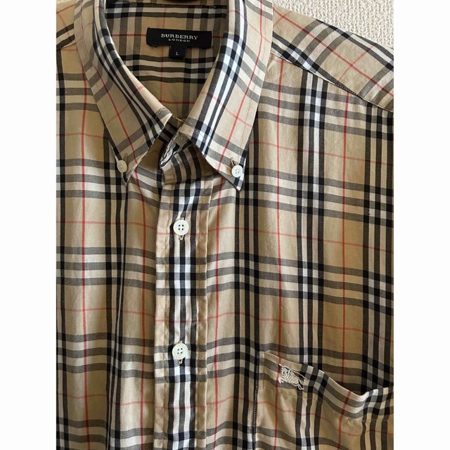 BURBERRY - 【美品】Burberry ノバチェックシャツ 半袖の通販 by 買っ