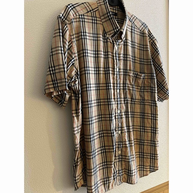 BURBERRY(バーバリー)の【美品】Burberry ノバチェックシャツ 半袖 メンズのトップス(シャツ)の商品写真