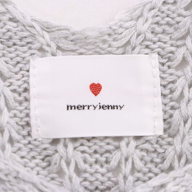merry jenny(メリージェニー)のMERRY JENNY　メリージェニー　ドロストティアードニットビスチェ レディースのトップス(ニット/セーター)の商品写真