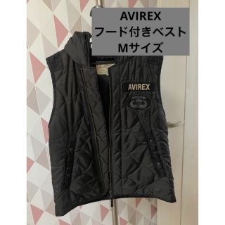 アヴィレックス(AVIREX)のAVIREX フード付きベスト　Mサイズ(ダウンベスト)