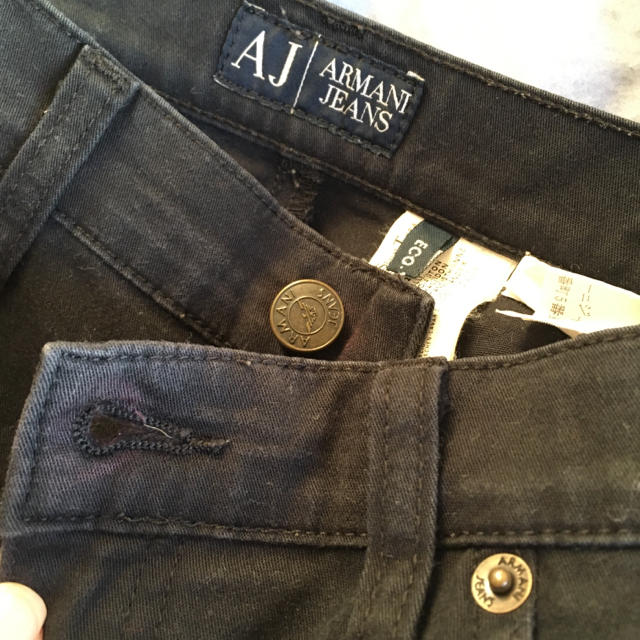 ARMANI JEANS(アルマーニジーンズ)の専用☆アルマーニ ストレッチパンツ レディースのパンツ(カジュアルパンツ)の商品写真