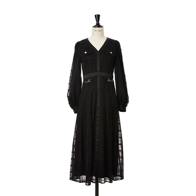 herlipto Nottingham Lace Long Dress ロングワンピース/マキシ herlipto Nottingham Lace Long Dress ロングワンピース/マキシ