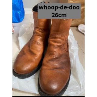 ˚✧₊ 展示品 whoop-de-doo ベルト オイルレザーブーツ