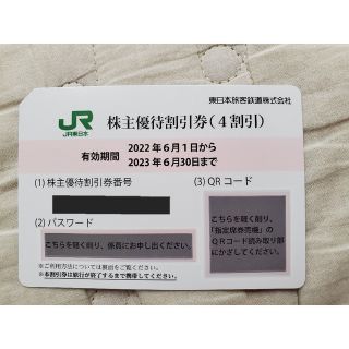 JR東日本旅客鉄道　株主優待　割引券(その他)