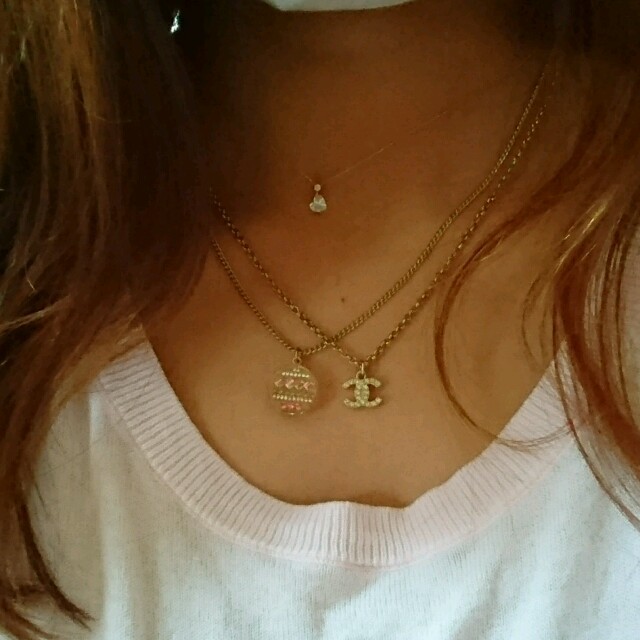 CHANEL 2連ネックレス CHANEL 2連ネックレス